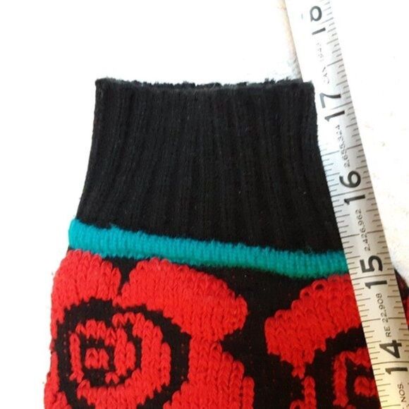 Rose Vintage Knit Multi Color Crewneck Sweater - Picture 5 of 9